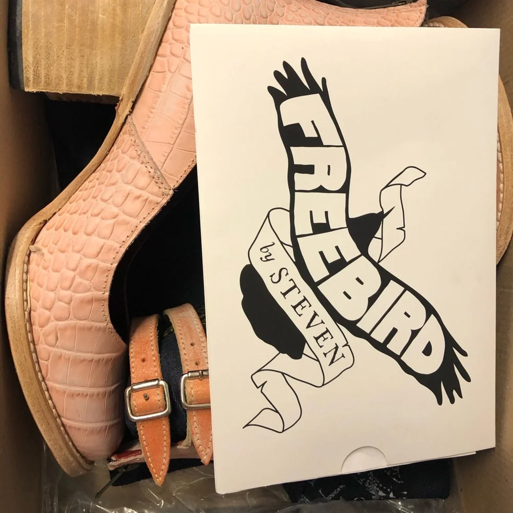 Freebird Randi Pink Croco